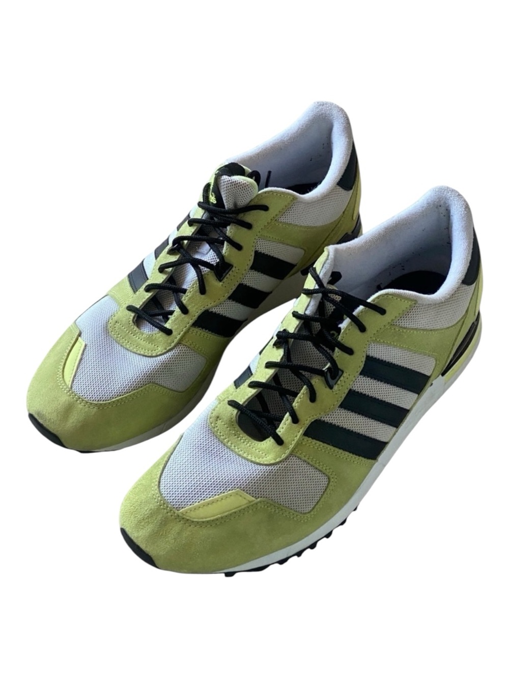 ADIDAS ZX 700 Low Profile Fluorescent Green Sneaker Mens Size 12 ECU